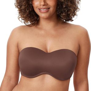 DELIMIRA Women's Smooth Strapless Bra