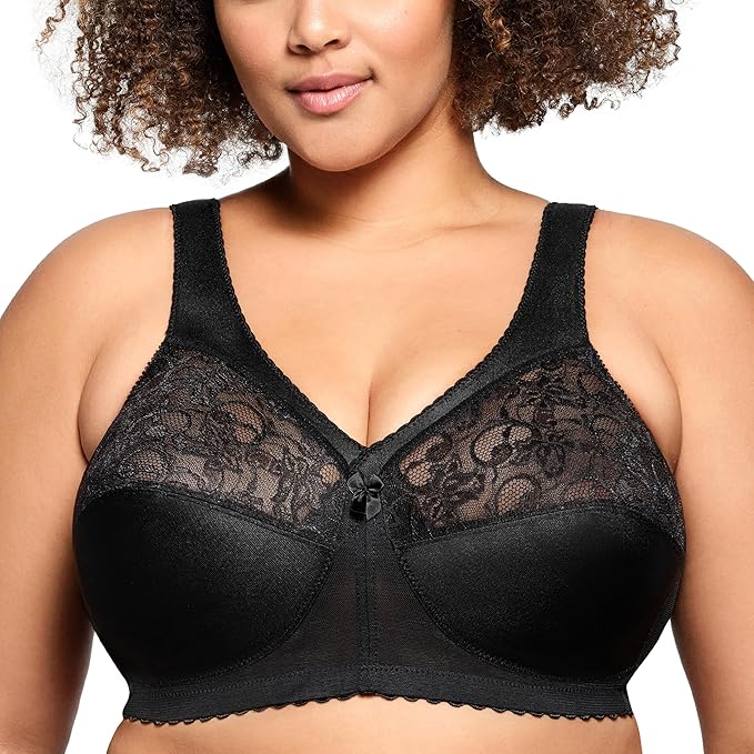 Glamorise Women's Magiclift Original Support Bra Wirefree